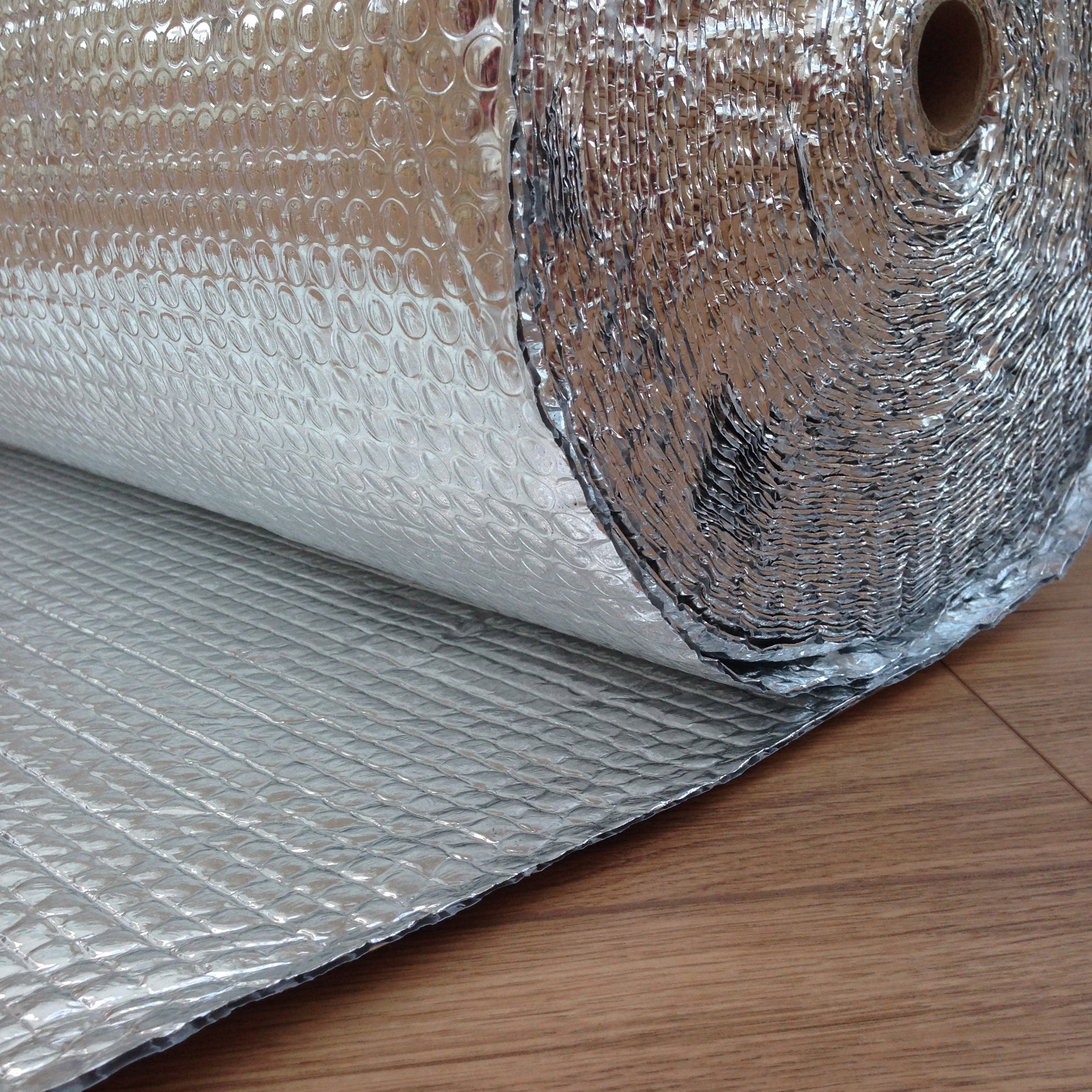 Yuzet 1m X 25m DOUBLE ALUMINIUM BUBBLE INSULATION FOIL LOFT CARAVAN